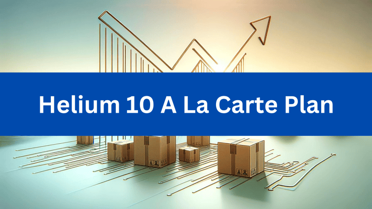 helium10 a la carte plan