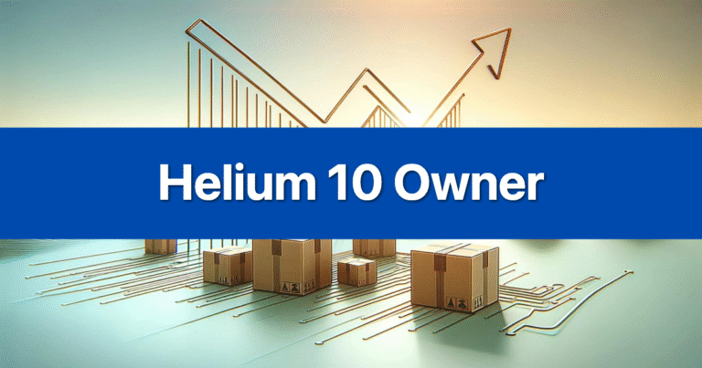 Custom branded featured image displaying 'Helium 10 Owner' text, representing the company's ownership evolution.