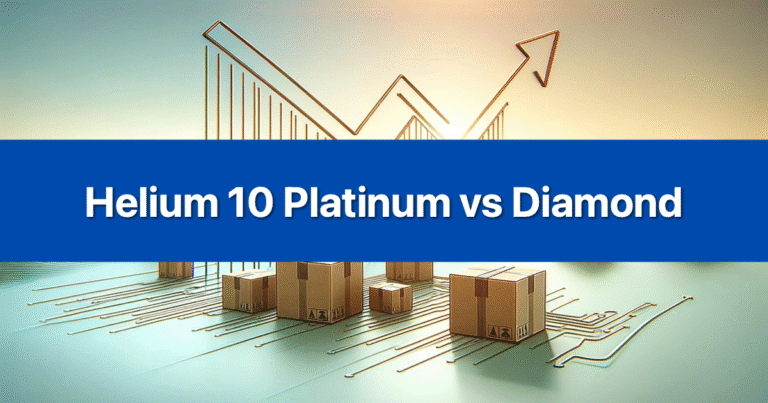 Helium 10 Platinum vs Diamond plan comparison for Amazon sellers