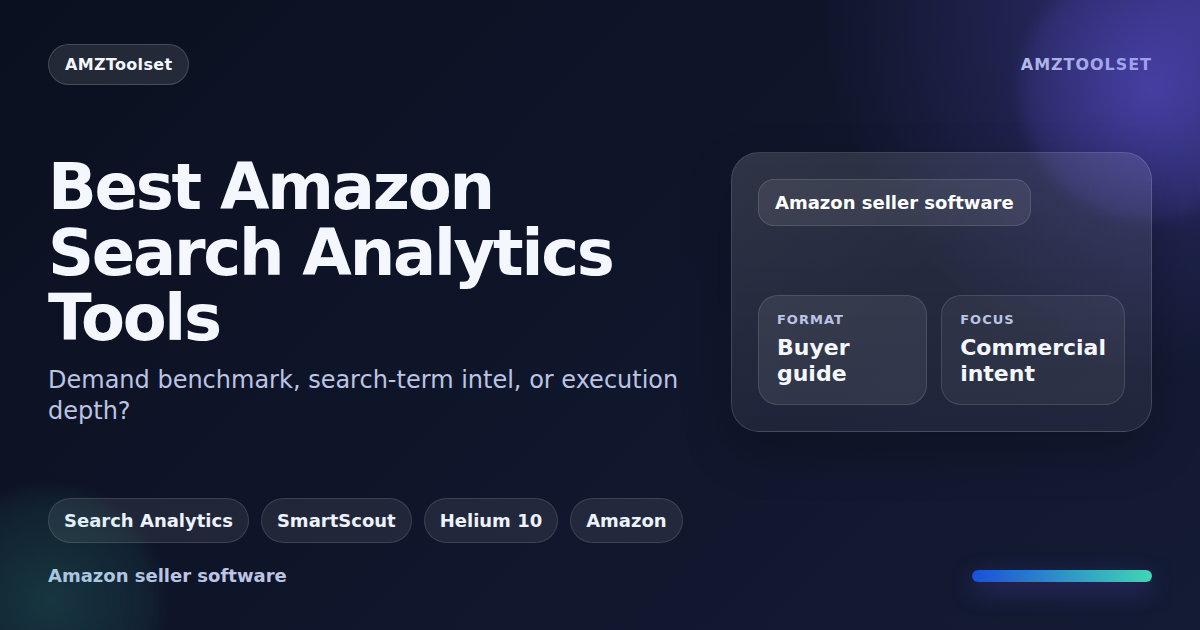 Best Amazon Search Analytics Tools featured image