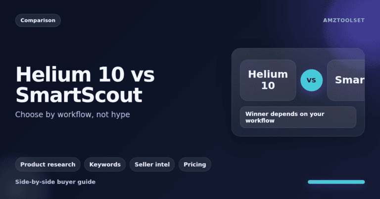Helium 10 vs SmartScout