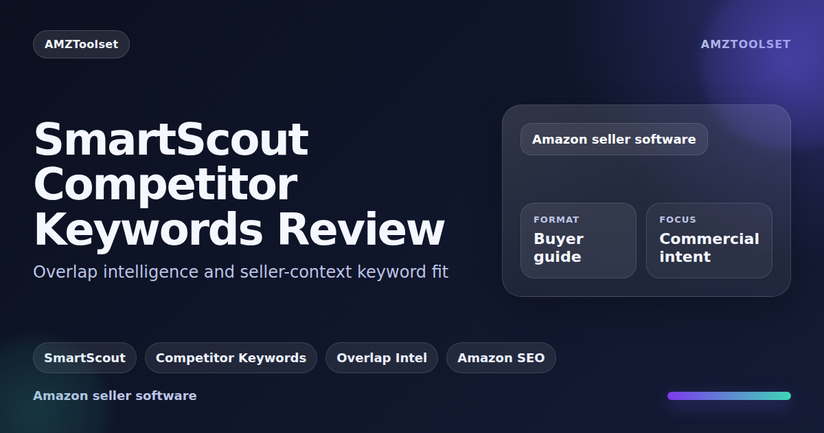 SmartScout Competitor Keywords Review featured image