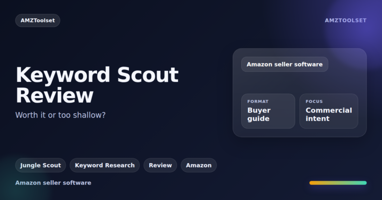 Jungle Scout Keyword Scout Review featured image