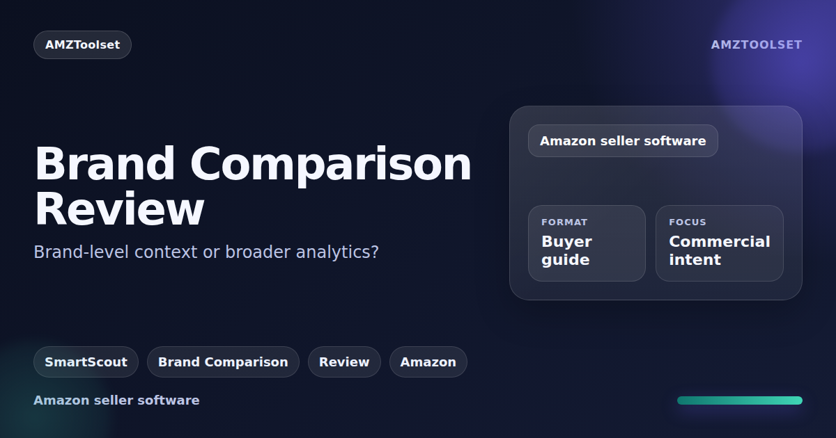 SmartScout Brand Comparison Review featured image