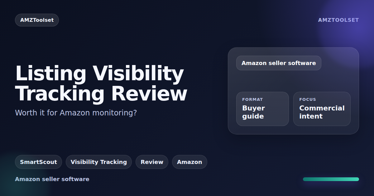 SmartScout Listing Visibility Tracking Review featured image