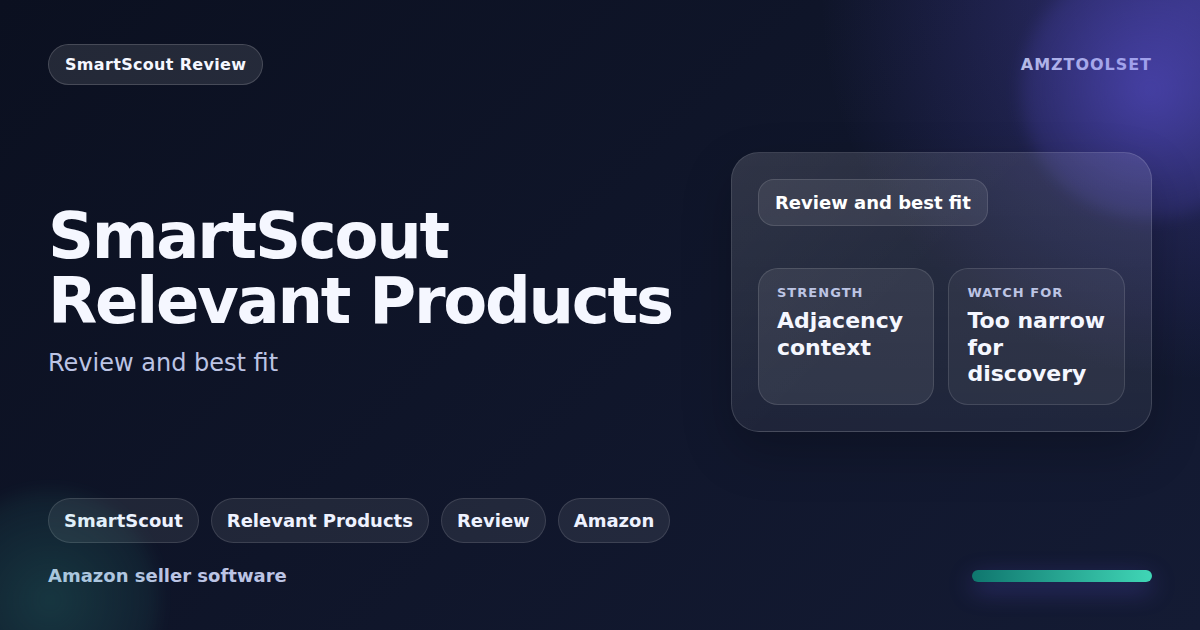 SmartScout Relevant Products Review featured image