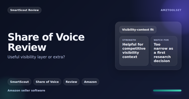 SmartScout Share of Voice Review featured image
