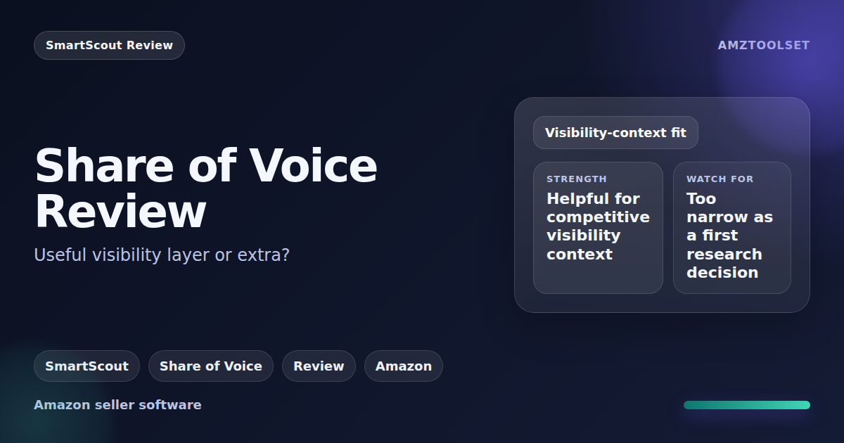 SmartScout Share of Voice Review featured image